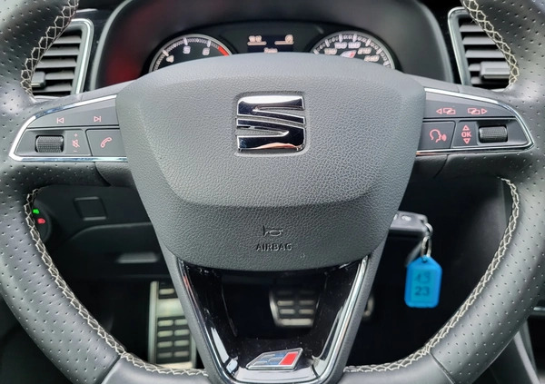 Seat Leon cena 74899 przebieg: 91248, rok produkcji 2016 z Warszawa małe 781